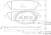 Колодка гальм. диск. VW POLO, SEAT IBIZA V передн. (ABS) A.B.S. 37338 (фото 1)