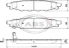 Колодка гальм. диск. SUBARU LEGACY/OUTBACK задн. (ABS) A.B.S. 37499 (фото 1)