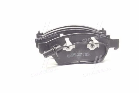 Колодка тормозов. диск. AUDI A8 QUATTRO передн. (выр-во ABS) A.B.S. 37427