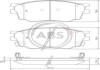 Колодка гальм. диск. MAZDA 6 (GG) передн. (ABS) A.B.S. 37351 (фото 1)