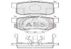 Колодка гальм. диск. HONDA CRV задн. (ABS) A.B.S. 37510 (фото 1)