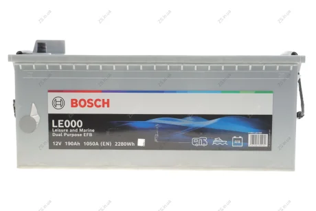 Аккумулятор тяговый EFB 12В/190Ач/1050А Bosch 0092LE0000