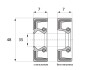 Сальник вала распределительного DAEWOO Lanos, Nexia, Espera, Leganza 1.5 SOHC 2.0 DOHC, вала первичного КПП ГАЗ-3302, 35-48-7 (NBR) ASR 035-48-7 TC (фото 4)
