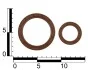 Сальник вала коленчатого ВАЗ 2101-07, 40-56-7,5 + 70-90-10 (FPM) (к-т 2 шт.) ASR OSKit 001 (фото 4)