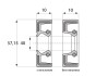 Сальник ступицы переднего колеса ВАЗ 2101-07, 40-57,15-10 (NBR) ASR 040-57,15-10 TC (фото 3)