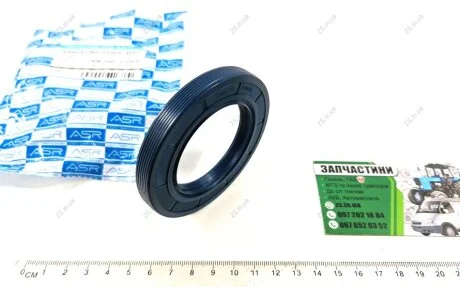 Сальник 50-80-10 TC (NBR) маточини переднього колеса ГАЗ 3302, IVECO ASR 050-80-10 TC/G