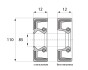 Сальник 85-110-12 TC (NBR) хвостовика редуктора МАЗ ASR 085-110-12 TC (фото 2)