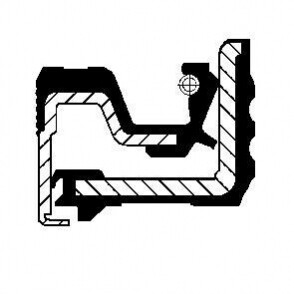 Сальник диференціала 123х146,3х19 PTFE Corteco 19035533B