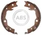 Колодка тормозов. барабан. NISSAN X-TRAIL 07-, QASHQAI 07-, JUKE 10 задн. (выр-во ABS) A.B.S. 9273 (фото 1)