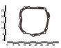 Прокладка КПП Daewoo Lanos, Nexia, Nubira, Chevrolet Aveo, Lacetti, Tacuma корпуса (кожкартон, Германия) ASR GA070025 (фото 3)