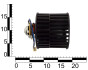 Электродвигатель отопителя ГАЗ 3302, 2217, 3221, 12В 90Вт Truckman 45.3730-10 (фото 2)