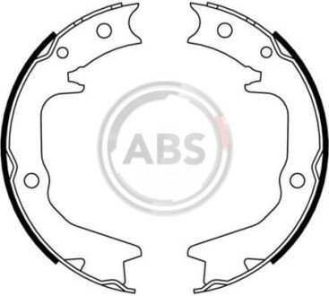 Колодка тормозов. барабан. MITSUBISHI GALANT задн. (выр-во ABS) A.B.S. 9181