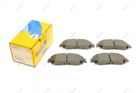 Комплект гальмівних колодок з 4 шт. дисків METELLI 22-1227-0