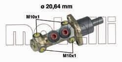 Циліндр гідравлічний гальмівний METELLI 05-0207