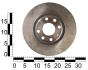 Диск тормозной передний DAEWOO LANOS, NEXIA, SENS; OPEL ASTRA F, CORSA, VECTRA A 13" (вент.) OEM 90121445 (фото 2)
