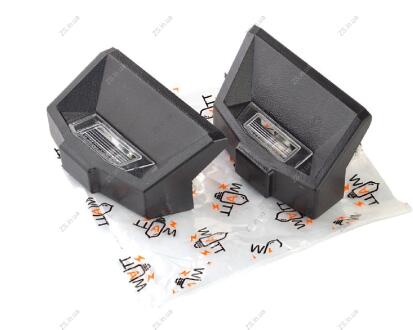 Ліхтар освітлення номерного знаку ВАЗ 2106, 2121, (к-т) WATT 2106-3717010/11 (фото 1)