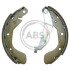 Колодка гальм. барабан. CHEVROLET Aveo задн. (ABS) A.B.S. 9158 (фото 1)