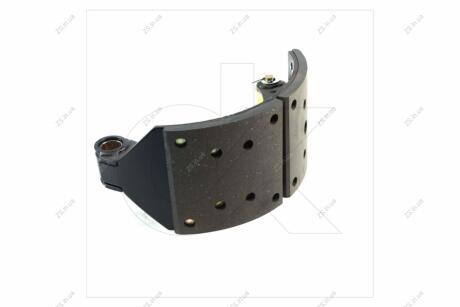 Колодка тормозов. МАЗ 5440 передн. левая с накл. в сб. <> ДК 5440-3501091