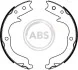 Колодка тормозов. барабан. MITSUBISHI LANCER 2.0 EVO 08-,OUTLANDER II 2.2 3.0 07 задн. (выр-во ABS) A.B.S. 9235 (фото 1)