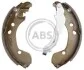 Колодка тормозов. барабан. NISSAN/RENAULT Micra/Twingo задн. (выр-во ABS) A.B.S. 9164 (фото 1)