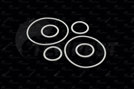 Р/к теплообменник оливн.фильтр дв. ЕВРО-1,2 (белый силик. кольца) (2 найм.) Tempest 7406-1012000-11