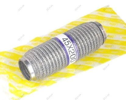 Гофра 45х200 Interlock кольчуга, ВАЗ, Daewoo Lanos 1.4, Matiz, Hyundai; Kia - (усиленная) OEM 45X200 ILM