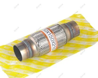 Гофра 50х150х210 с фланцами Daewoo Nexia, Hyundai Tucson 3-х слойная OEM 50X150X210 3SN