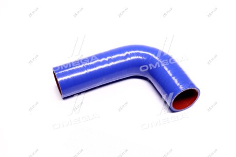 Патрубок радиатора МТЗ 1221,1522,1523 верхний (СИЛИКОН, D=54 мм, L=195х130 мм)) Авто Союз 88 142-1303010