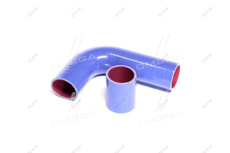 Патрубок радиатора МТЗ 1221,1522,1523 верхний+нижн. (СИЛИКОН, к-кт 2 шт.) Авто Союз 88 142-1303010/04