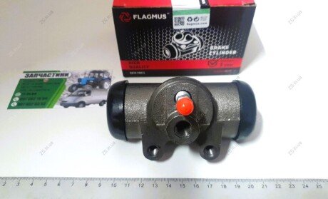 Циліндр гальм. роб. ГАЗ 53, 3307,3309 передн. без АБС FLAGMUS 4301-3501040