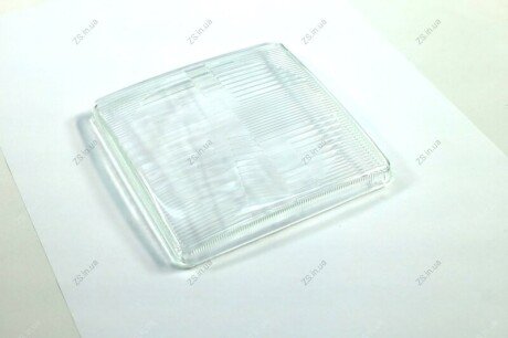 Стекло фары МТЗ передней квадратной <> ДК ФГ-308.01