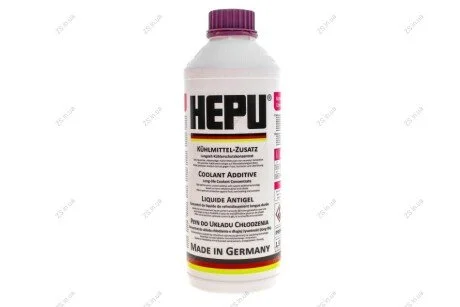 Антифриз фіолетовий (концентрат) (-38 ° C) 1,5 л. G12evo HEPU P999-EVO12