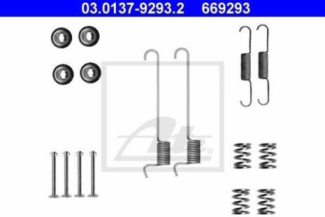 Комплект монтажних колодок ATE 03.0137-9293.2