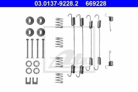 Комплект монтажних колодок ATE 03.0137-9228.2