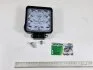 Фара LED квадратна 48W, 16 ламп, 110*164мм, широкий промінь LED 28мм ТОНКА China 20180051 (фото 4)