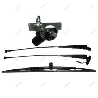 Склоочисник у зборі (моторедуктор, важіль, щітки) (AGH) China 192.090.010-TPL