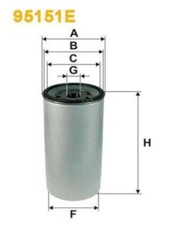 Фільтр паливний WIX FILTERS 95151E