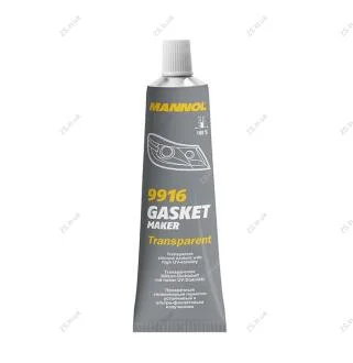 Gasket Maker Transpareт 85g/ Герметик-прокладка силіконовий "Автомобільний" (прозорий) 85 мл. MANNOL 9916