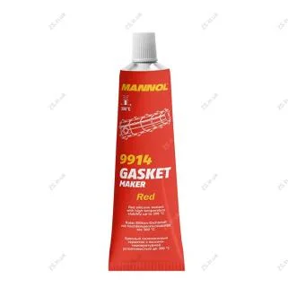 Gasket Maker Red 85g/Герметик-прокладка силіконовий "Автомобільний" (червоний) 85 мл MANNOL 9914