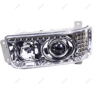 Фара головна (блок-фара) права Маз Євро-3 з ходовими вогнями (DRL) S.I.L.A. 30.3775-01