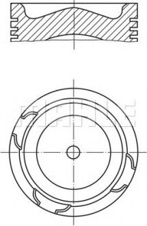 Поршень Knecht/Mahle 2136900