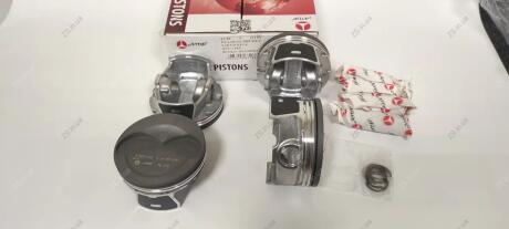 Поршень двигателя ВАЗ 2190 (82,50) (+0,50) (поршень, палец) анодированные (к-т 4 шт.) AMP PX-LAD-4A-2809-050-B