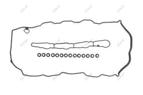 Комплект прокладок, кришка головки блоку HONDA 2.2 i-DTEC N22 08- Elring 873.040