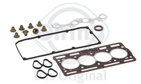 Комплект прокладок, головка блоку RENAULT 1,0/1,2 D7D/D7F 96- Elring 181.520