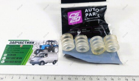 Чехол пальца направляющего 3110, 3302, 2108, /пыльник пальца суппорта 4ШТ Газель, Волга, ВАЗ (силікон) (CS-20) ZS 3105-3501019-05 С