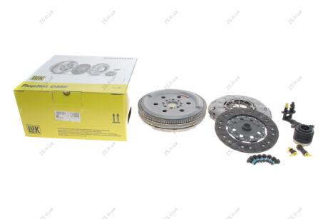 Зчеплення+маховик HYUNDAI SONATA V, TUCSON (JM), i30, KIA CARENS II, III, SPORTAGE II LUK 600 0396 00