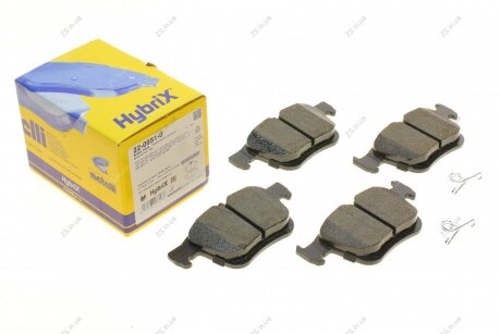 Комплект гальмівних колодок з 4 шт. дисків METELLI 22-0951-0