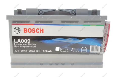 Акумуляторна батарея Bosch 0092LA0090