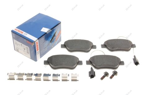 Колодки гальмівні дискові (комплект 4 шт) Bosch 0 986 494 881