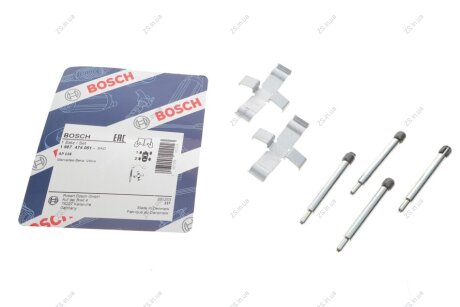 Монтажний к-кт гальмівних колодок Bosch 1 987 474 051